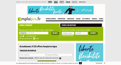 Desktop Screenshot of emploi-pro.fr